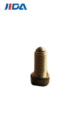 مزيج النحاس مشقوق مسامير آلة فيليبس جولة الذيل M3.5x6.6mm