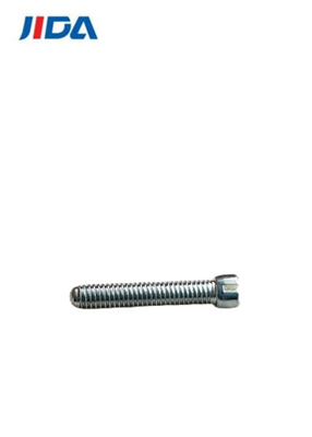 M3 X 16mm جولة مشقوق رئيس آلة المسمار الأزرق الأبيض الزنك